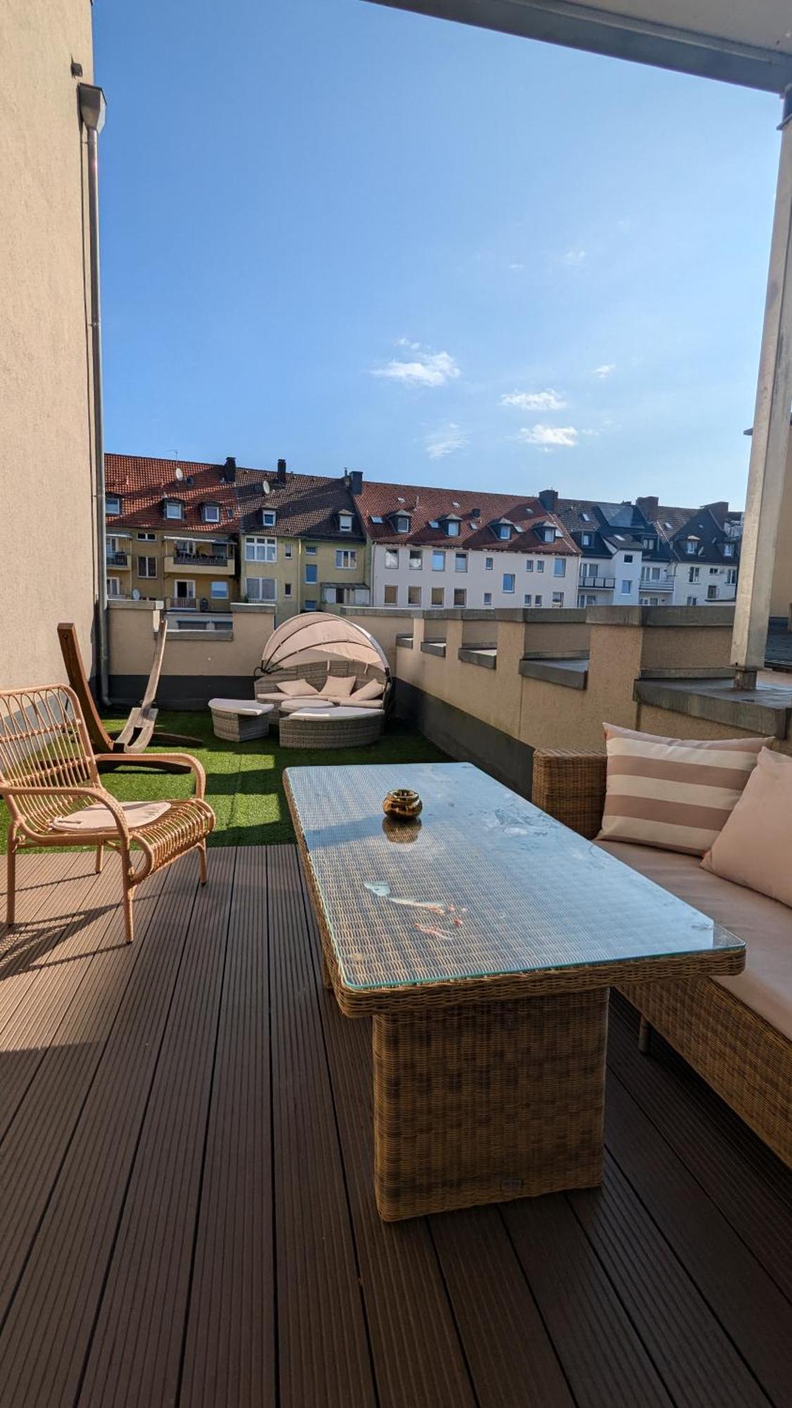 Imposante Whg - Zentral - Dachterrasse - Parken - Aufzug ハーゲン エクステリア 写真